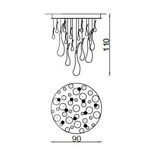 Il Paralume Marina / Chandelier / 2063