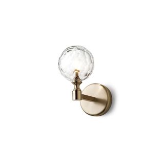 Il Paralume Marina / Wall Lights / Hand-Cut Italian Crystal Sphere 2177/A1/SGB