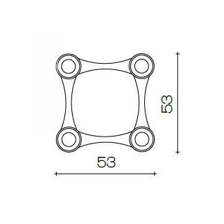 Il Paralume Marina / Ceiling Lamp / 2195/BI