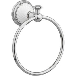 Bronces Mestre / Towel Holders / Towel ring 165mm with porcelain twisted 233573.SL00.50