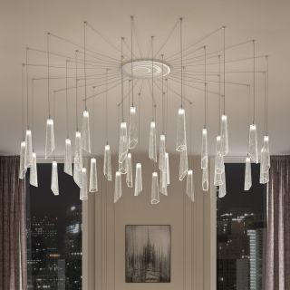 Patrizia Volpato / Chandeliers / Crypto Handcrafted Murano Glass 296-S