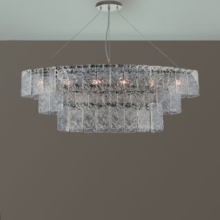 Patrizia Volpato / Chandeliers / Glace Handcrafted Murano Glass 24 Karat Gold PV-4100-S