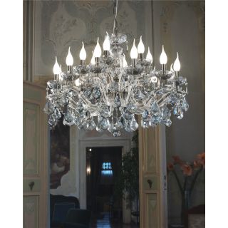 Italian Luxury Lighting / Chandeliers / Maria Theresa18 Lights 7103 018 Fume