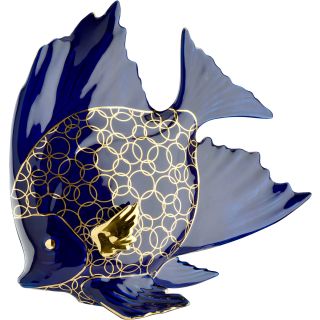 Le Porcellane / Animal Sculptures / Bolly Angel Fish / Animali 7030/by