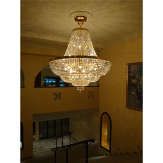 Italian Luxury Lighting / Chandeliers / Empire Large Crystal 64 Lights 9025 180