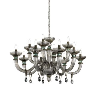 Euroluce Lampadari / Chandeliers / Dahlia L8+4 Fumè