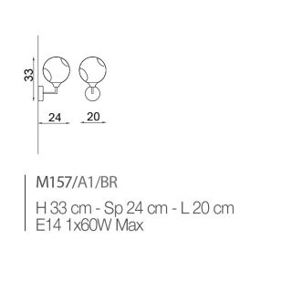 Il Paralume Marina / Wall Sconces / IL-M157/A1