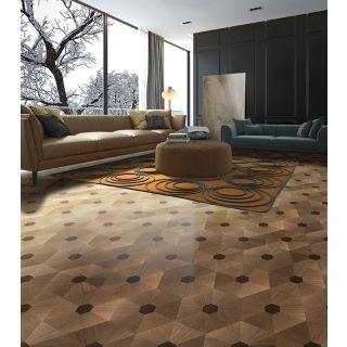 Berti / Square Space Marquetry / Pattern floor Venier