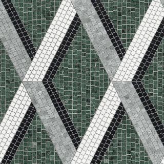 Bisazza / Marmosaico - Decorations / Borgonuovo Verde