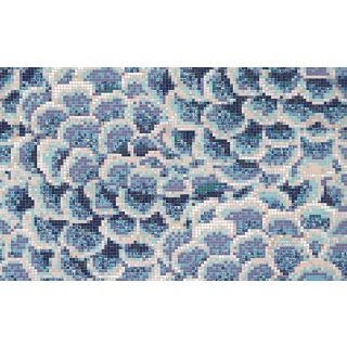 Bisazza / Mosaico - Decorations / Dalia Blu (Flora)