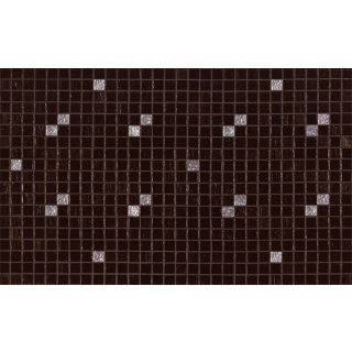 Bisazza / Mosaico - Decorations / Diagonale Nero Oro (Luxe)