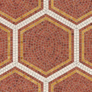 Bisazza / Marmosaico - Decorations / Piazza Scala Rosso