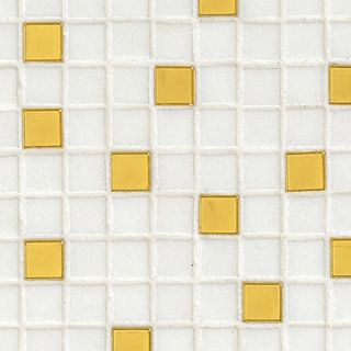 Bisazza / Mosaico - Blends / Prince White (Gold blends)