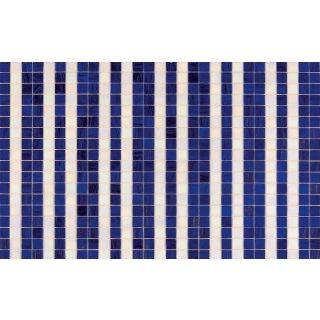 Bisazza / Mosaico - Decorations / Righe Bianco Blu (Timeless)