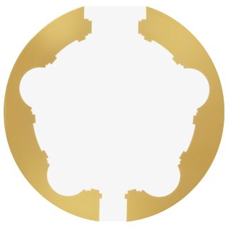 Le Porcellane / Plates & Bowls Tabletop / Baroqeat Gold 5855