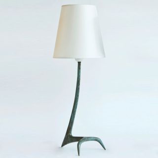 Charles Paris / Stockholm / Table Lamp / 2722-0 (Green patina)