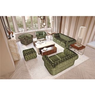 Keoma / Sofas / Chester: Sofa, Armchair, Pouff