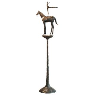 Tom Corbin / Author's sculpture / Horse and Rider II S1145