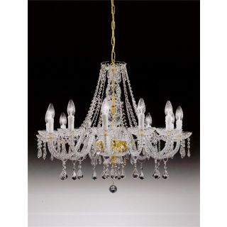 Italian Luxury Lighting / Chandeliers / Elegance Crystal 12 Lights D1307 012