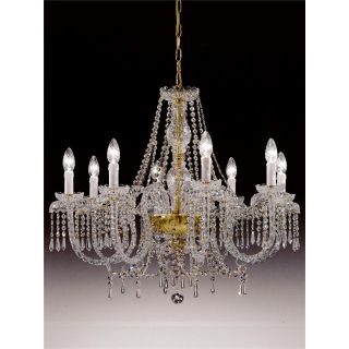 Italian Luxury Lighting / Chandeliers / Elegance Crystal 8 Lights D1310 008