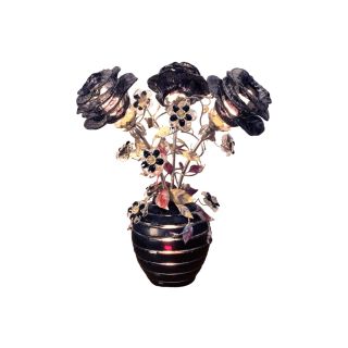 Mechini / Table Lamps / Crystal Vase & Clear & Coloured Bohemian Crystal F790/3