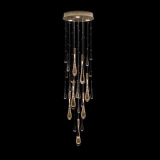 Fine Art Handcrafted Lighting / Pendants & Suspension Lights / Rain Round 100136