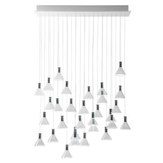 Fabbian / LED Ceiling Lights / Multispot Polair F32 30 spots 90x15cm