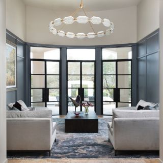 Fine Art Handcrafted Lighting / Pendant Lights / Allison Paladino 74″ Round 873140-11