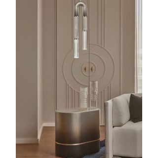 Fine Art Handcrafted Lighting / Pendant Lights / Antonia 7″ Round 923340