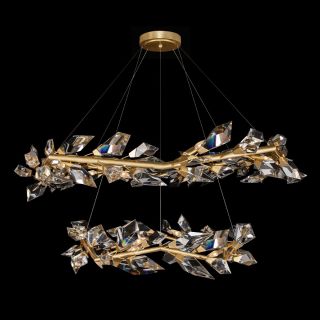 Fine Art Handcrafted Lighting / Pendant Lights / Foret 55″ Round 909140
