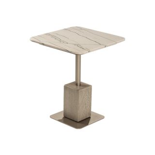 Adriana Hoyos / Side & Lamp Tables / Gem End Table 101 Stone Top