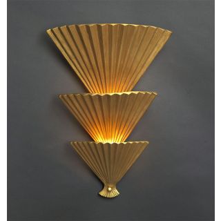 Officina Ciani / Wall Sconces / Cast Brass HL1079WA-3 Ventagli