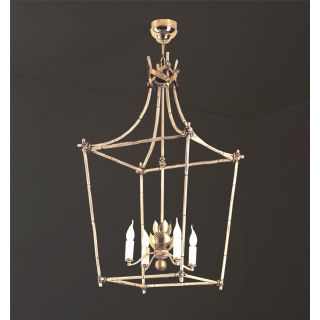 Officina Ciani / Lanterns / Iron with Bamboo Decor HL1101CH-4 Bamboo