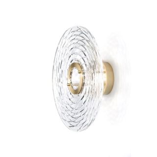 Il Paralume Marina / Wall Lights / Ripple Single Crystal Disc 2280/AM