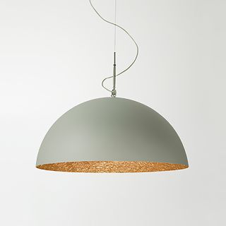 In-es.Artdesign / Pendant LED lamp / Mezza luna cemento IN-ES05020G-B