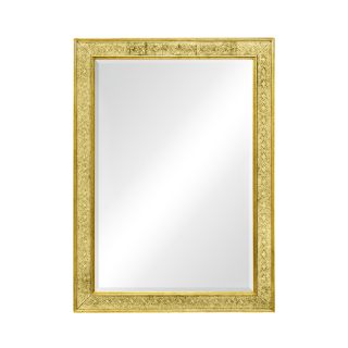 Jonathan Charles / Decorative rectangular gilded mirror / 492203-GEG
