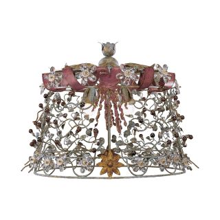 Mechini / Chandeliers / Clear Bohemian Crystal and Murano Glass L104/8