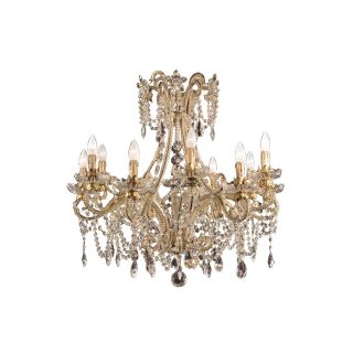 Mechini / Chandeliers / Bohemian Crystal and Clear Pearl Banding L135/12