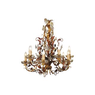 Mechini / Chandeliers / Clear Bohemian Crystal and Murano Glass L159/10