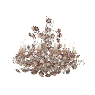 Mechini / Chandeliers / Bohemian Crystal and Biscuit Ceramic L297/12