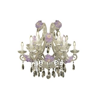 Mechini / Chandeliers / Clear Bohemian Crystal & Murano Glass L323/12 MH