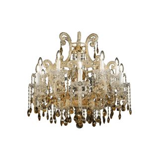 Mechini / Chandeliers / Clear and Coloured Bohemian Crystal L327/12 Small