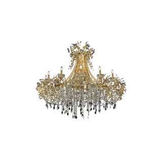 Mechini / Ceiling Lights / Clear and Coloured Bohemian Crystal 15 Lights L800/15