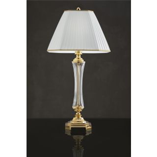 Italian Luxury Lighting / Table Lamps / Gold with Lampshade LF1001