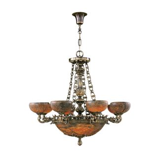 Mariner / Chandelier / Casted Bronze & Alabaster 18819.0