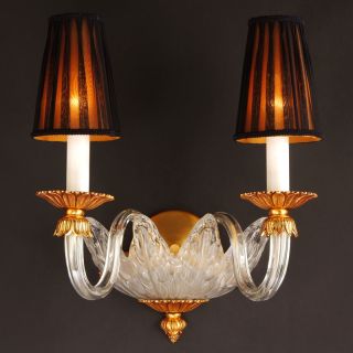 Mariner / Wall Sconces / Casted Bronze & Venetian glass 19815.0