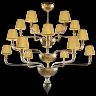 Multiforme Chandelier Murano glass 18-Light Coco DP0371-6+6+6