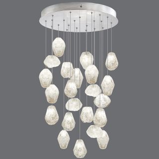 Natural Inspirations 24″ Round Pendant 853240-13L, 23L by Fine Art Handcrafted Lighting