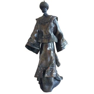 Paul Beckrich / Bronze sculpture / Le Mandarin / Minister of the Imperial China