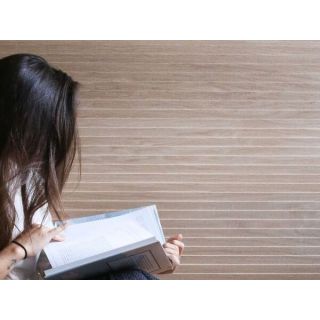 Bassano Parquet / Solid wood 3D Wall Panel / Wallwood Wave W